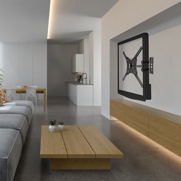 Кронштейн для LED телевизора 17"-55" наклонно-поворотный Rexant®