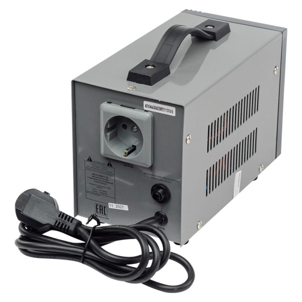 Стабилизатор напряжения "РЕСАНТА" АСН- 1000/1-Ц Вход 140-260В (1000Вт), 63/6/2