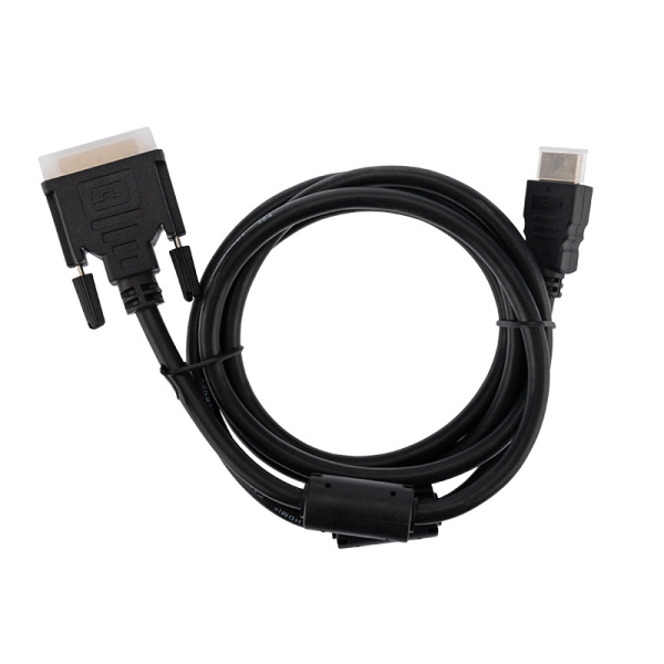 Шнур HDMI - DVI-D gold 1.5М с фильтрами REXANT