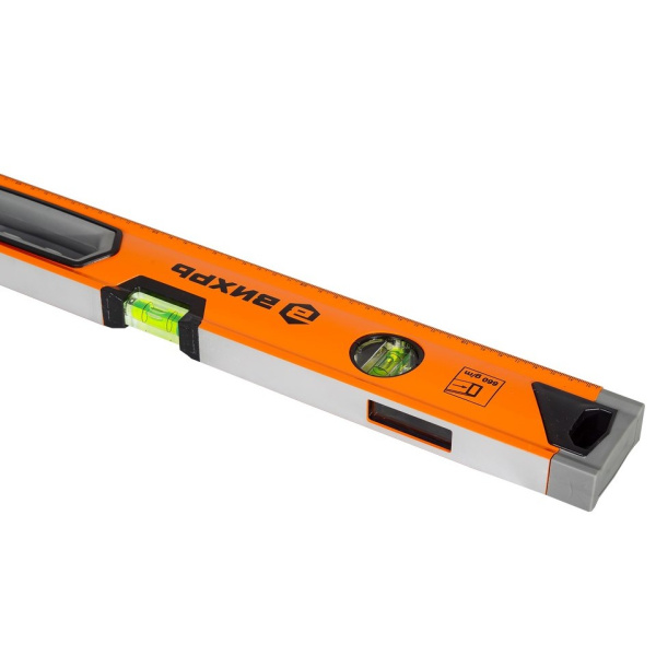 Уровень алюминиевый «Усиленный» 600мм 3 глазка фрезерованный Вихрь, 73/11/4/10