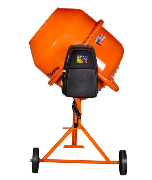 Бетономешалка "ВИХРЬ" БМ-230, модель с чугунным венцом, 74/1/8