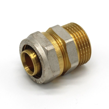 Соединитель 16х1/2" НР для м/п труб, тов-020173