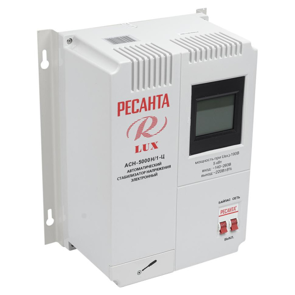 Стабилизатор LUX РЕСАНТА АСН-5000Н/1-Ц, 63/6/16