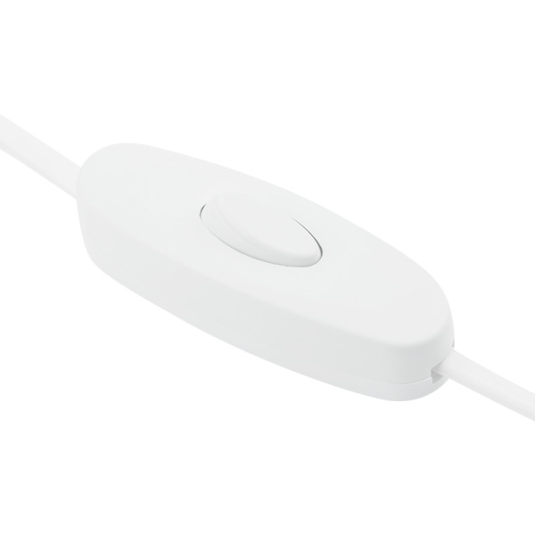 Шнур сетевой  1.8М  с выключателем  без розетки  2.5A-220V  белый  REXANT