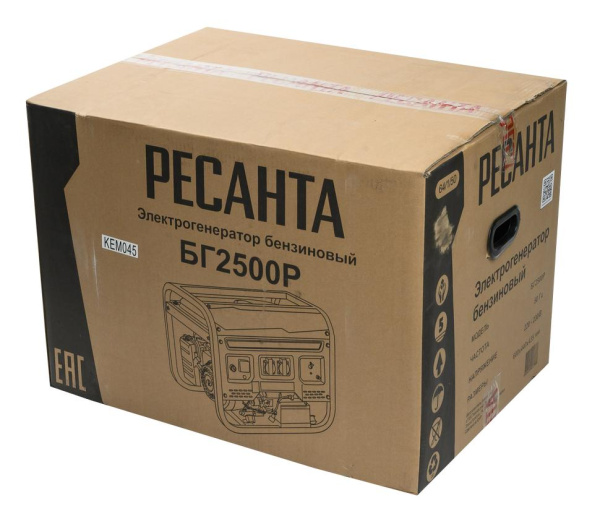 Электрогенератор БГ 2500 Р Ресанта, 2000Вт, 64/1/50