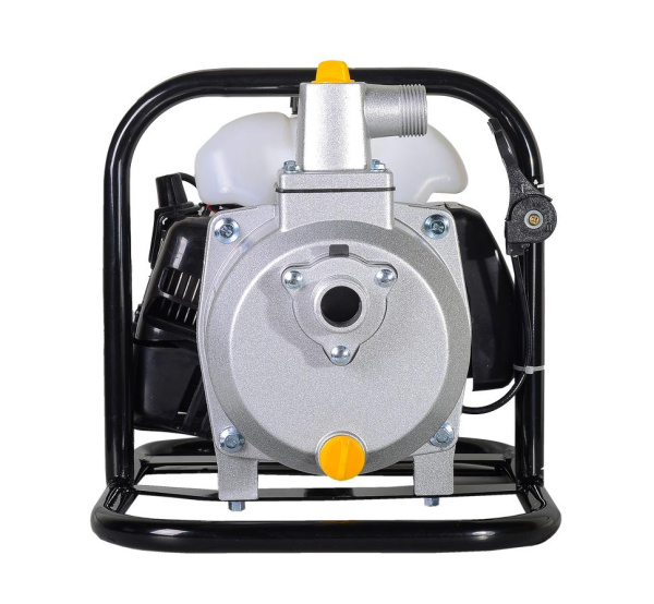 Мотопомпа "HUTER" MP-25 (130л/мин, 1,5л.с.) ЧИСТАЯ ВОДА, высота напора 25 метров, 7.3кг.