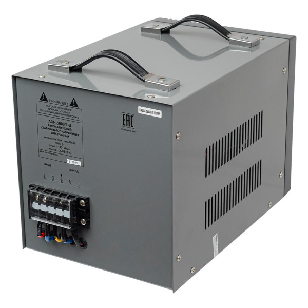 Стабилизатор напряжения "РЕСАНТА" АСН- 5000/1-Ц Вход 140-260В (5000Вт)