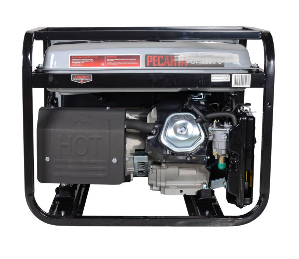 Электрогенератор БГ 8000 Э Ресанта, ЭЛЕКТРОСТАРТЕР, 7000Вт, 64/1/48