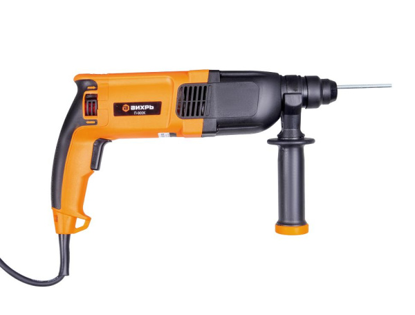 Перфоратор "ВИХРЬ" П-900К, 900Вт, SDS-Plus, бетон 30мм, 1100об/мин, 5200 уд/мин, 4Дж, 2,7кг, кейс, 72/3/2