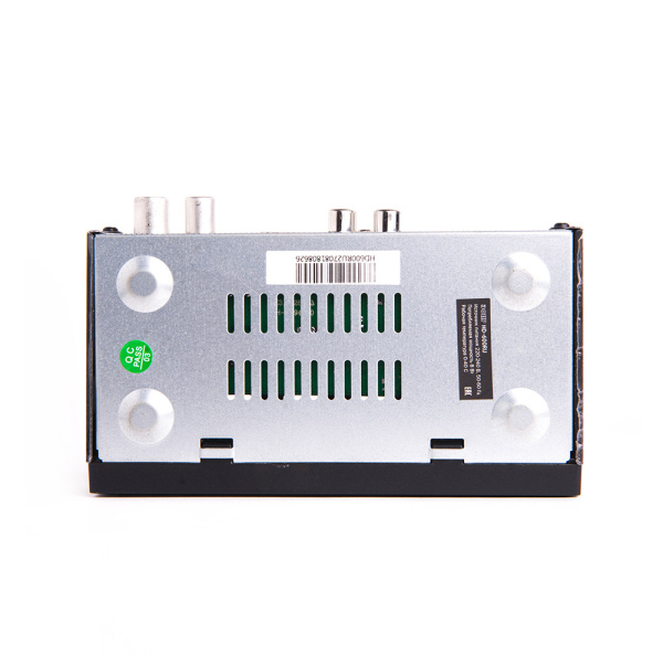 Ресивер эфирный цифровой DVB-T2 HD HD-600RU, ( приставка ) металл, дисплей, чипсет Ali3821P, Эфир