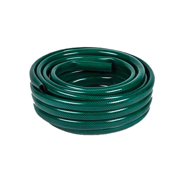 Шланг поливочный ПВХ, трёхслойный армированный 3/4, 25м, 10 бар, ВИХРЬ, 73/7/2/1