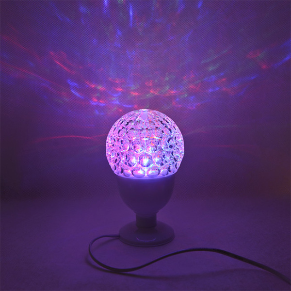 Светодиодная система B52 "BUBBLE", 220В, на подставке, 3цв. свечения, бел.корпус