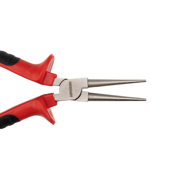 Круглогубцы REXANT 160 мм никелированные, двухкомпонентные рукоятки