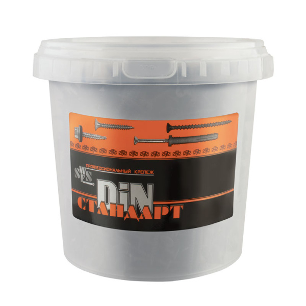 СВФС Саморез ШСГД 3,8х55 (350 шт), контейнер круг, тов-091193