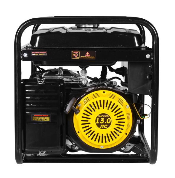 Электрогенератор бензиновый "HUTER" DY9500LX электростартер (7500Вт) четырёхтактный, 374 г/кВт*ч, 83кг.