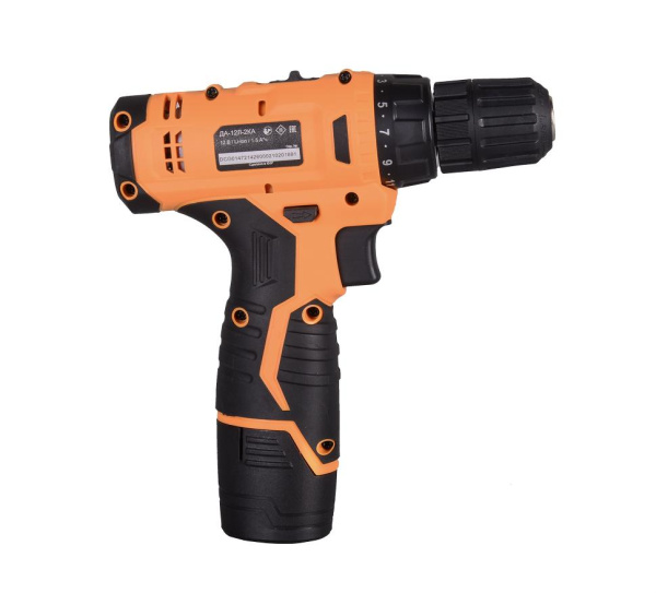 АКЦИЯ! Дрель-шуруповерт аккумуляторная ДА-12Л-2КА (1,5 А/ч) Вихрь, 72/14/26