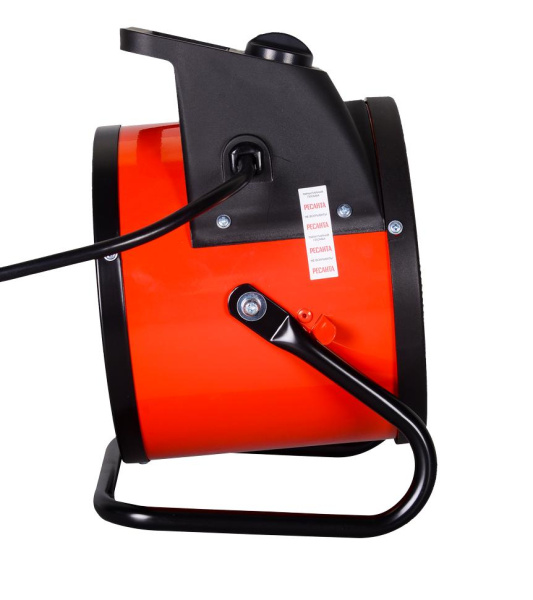 Тепловая электрическая пушка "РЕСАНТА" ТЭПК-3000К (КРУГЛАЯ, керам.нагревательный элемент) 67/1/27