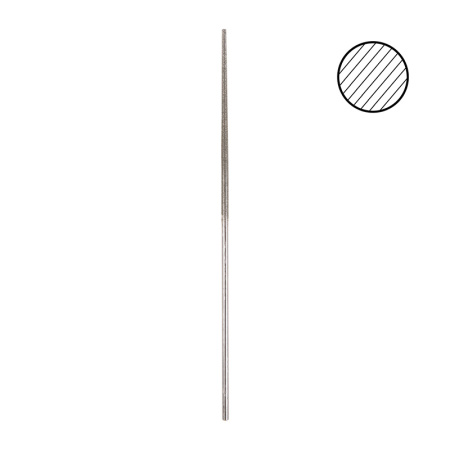 Надфиль алмазный круглый 160 мм