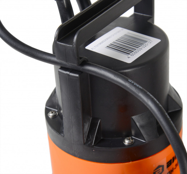 Дренажный насос "ВИХРЬ" ДН-300, 300Вт, макс. высота подъёма 8 метров, 11м3/час (чистая вода), 68/2/6