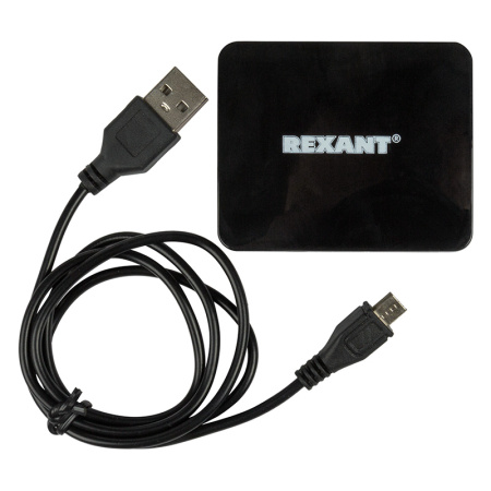Делитель HDMI 1x2 пластиковый корпус  REXANT (вход HDMI - выход 2 HDMI) на два телевизора