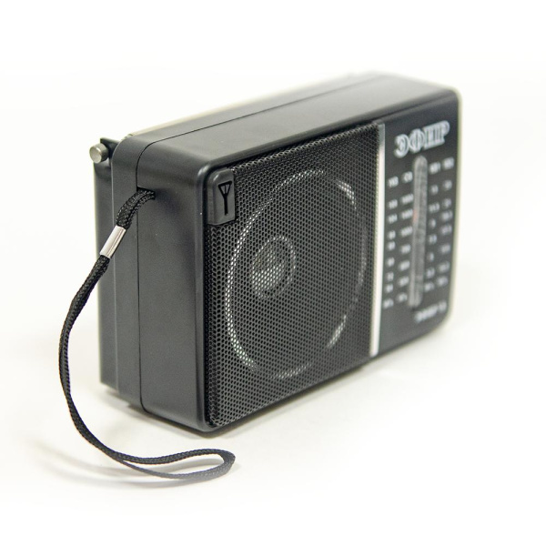 Радиоприемник "Эфир-15", УКВ 64-108МГц, СВ 530-1600КГц, КВ1,КВ2 бат. 2*R20(D)