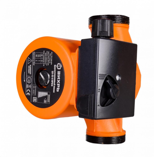 Циркуляционный насос "ВИХРЬ" ЦН-32-8 ПРОФ (145/220/245Вт, 5/7/8 метров напор, 170 л/мин), 68/7/5