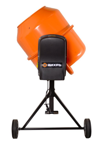 Бетономешалка "ВИХРЬ" БМ-205, модель с чугунным венцом, 74/1/5