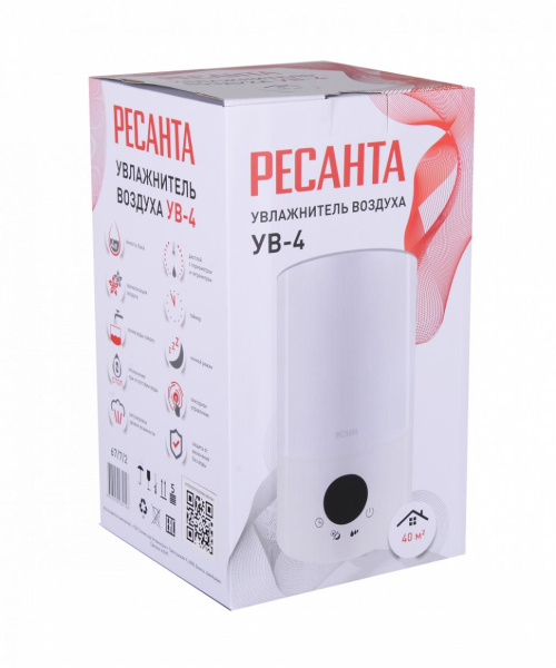 Увлажнитель воздуха УВ-4 Ресанта, 67/7/2
