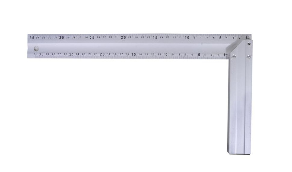 Угольник алюминиевый литой "ВИХРЬ" 350 мм 73/11/3/4