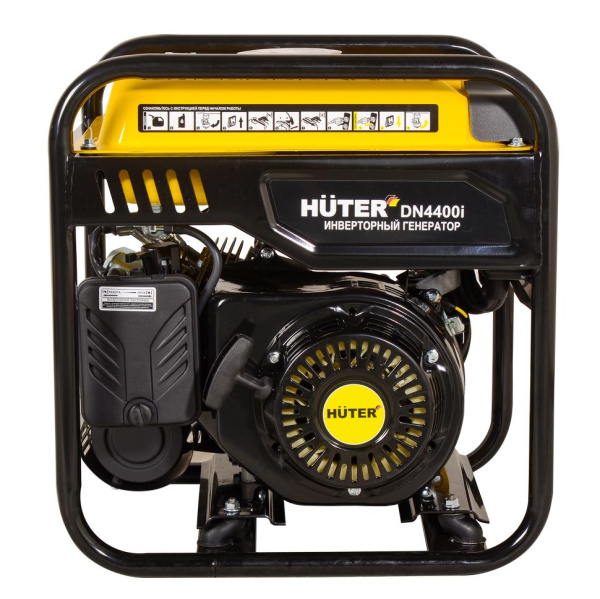 Инверторный генератор бензиновый DN4400i Huter, 3600Вт, 31кг, чистый синус, 64/10/5