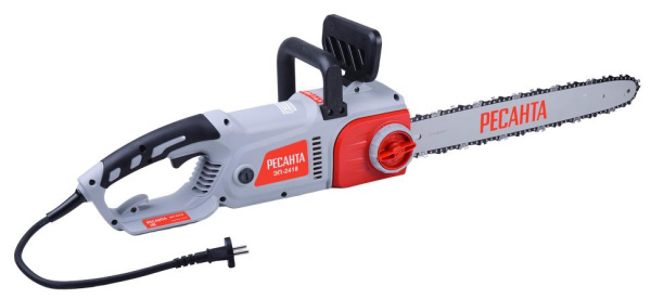 Электропила ЭП-2418 Ресанта, шина 45см CS-181E, 2400Вт, 70/10/14