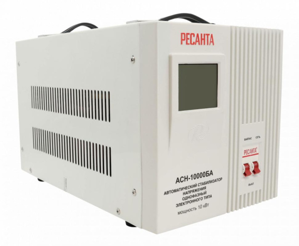 Стабилизатор АСН-10000БА Ресанта, 63/6/40