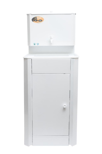 Умывальник дачный КОМФОРТ, без подогрева, пластиковая мойка, цвет белый, шт, 74/4/10