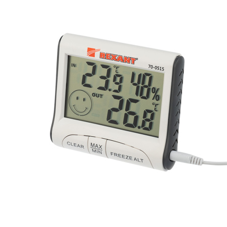 Термогигрометр комнатно-уличный REXANT