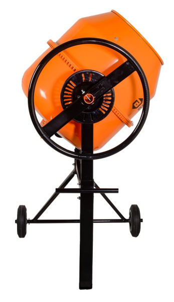 Бетономешалка "ВИХРЬ" БМ-120, модель с чугунным венцом, 74/1/12