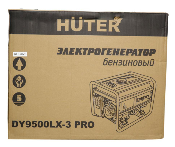 Электрогенератор DY9500LX-3 PRO-электростартер (380В/220В) Huter, шт, 64/1/77