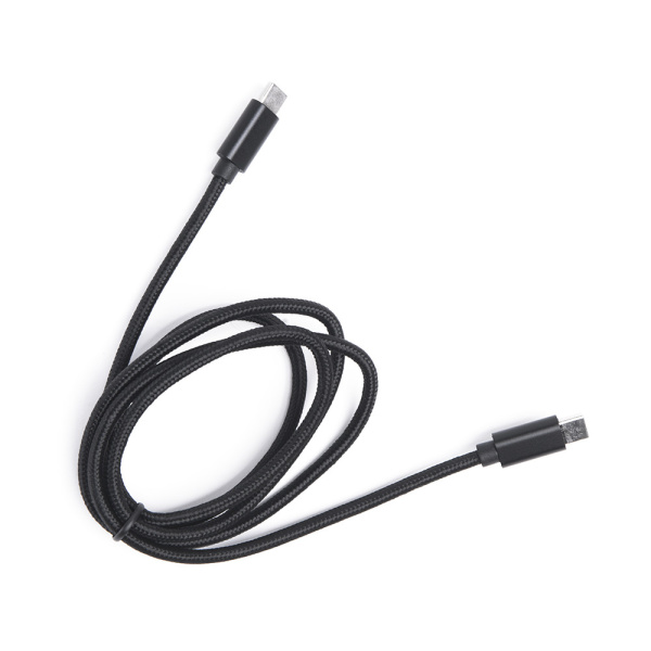 Шнур USB Type-C 3.1 - USB Type-C 3.1, 1 м (шт/шт), черный, Атом, (БЫСТРАЯ ЗАРЯДКА), 31027