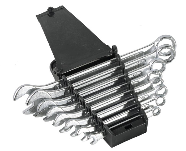 Набор комбинированных ключей  8 шт. 6 - 19 Вихрь, 73/6/5/7