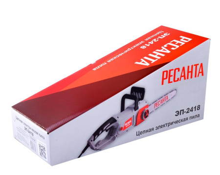 Электропила ЭП-2418 Ресанта, шина 45см CS-181E, 2400Вт, 70/10/14