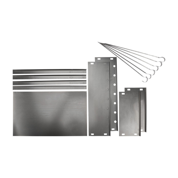 Мангал сборный "ЭКОНОМ" в пленке с шампурами СОКОЛ