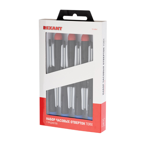 Набор часовых отверток "TORX", (HT-5214)  (HY-5214)  REXANT