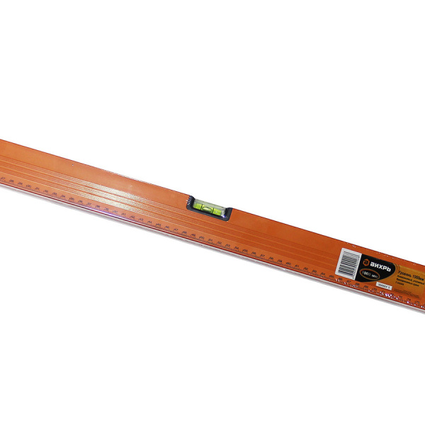 Уровень алюминиевый 1000мм фрезерованный 3 глазка 73/11/4/4 "ВИХРЬ"