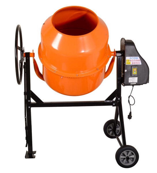 Бетономешалка "ВИХРЬ" БМ-205, модель с чугунным венцом, 74/1/5