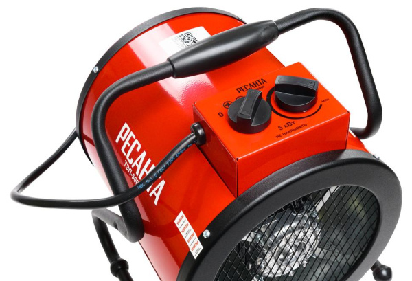 Тепловая электрическая пушка ТЭП-5000К (круглая) Ресанта, шт, 67/1/5