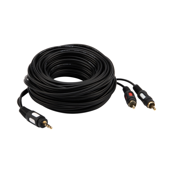 Шнур 3.5 Stereo Plug - 2RCA Plug 7М (GOLD) REXANT