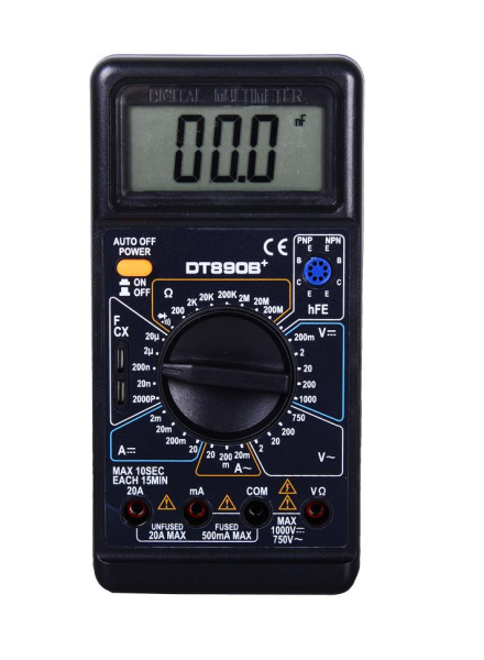 Мультиметр Ресанта DT 890 B+,  61/10/224