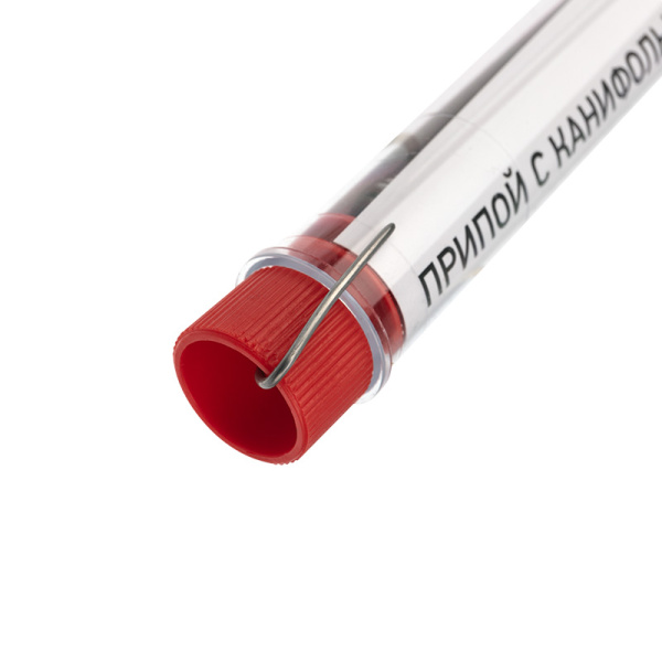 Припой с канифолью   10 гр.d=1.0 мм REXANT