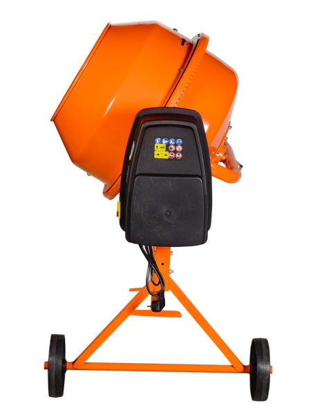 Бетономешалка "ВИХРЬ" БМ-160, модель с чугунным венцом, 74/1/3