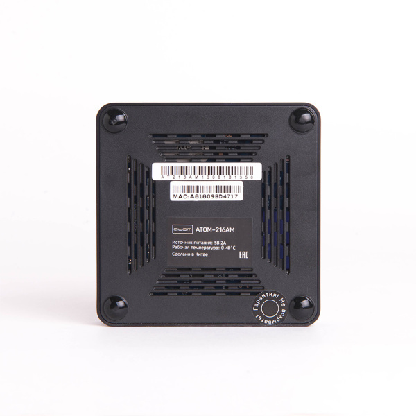 Приставка ( ресивер ) СМАРТ ТВ ( SMART TV ) ATOM-216AM (Android 7.1 TV Box), Amlogic S905W, 2/16Gb, Bluetooth, Wi-fi