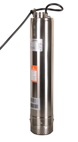 Скважинный насос "ВИХРЬ" СН-50Н, ЦЕНТРОБЕЖНЫЙ (100мм, 600Вт, 3600 л/час, 50 метров), 68/3/2